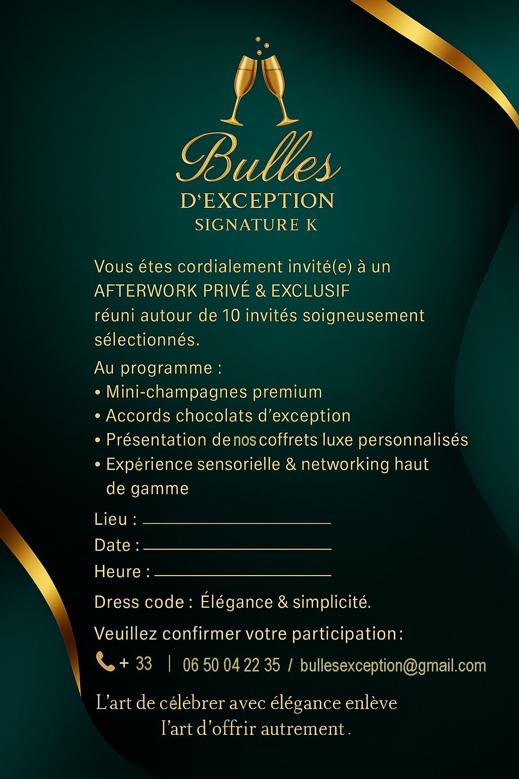 Flyer professionnel